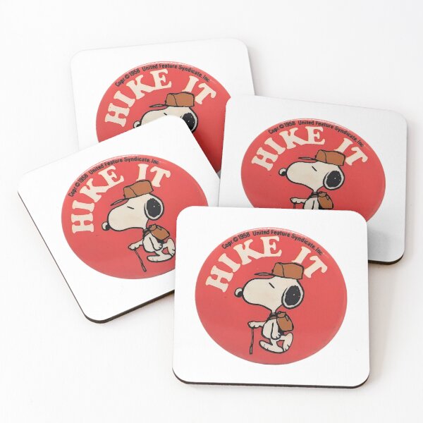 Item preview, Snoopy Hike It Badge designed and sold by PlasticandyShop.