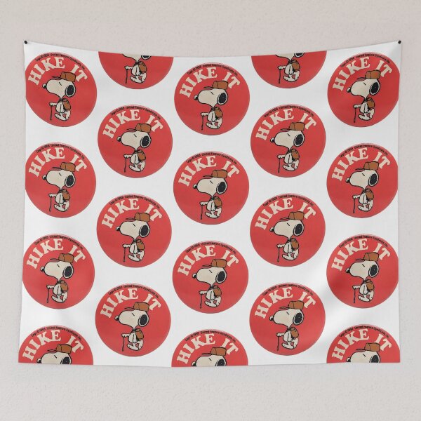 Item preview, Snoopy Hike It Badge designed and sold by PlasticandyShop.
