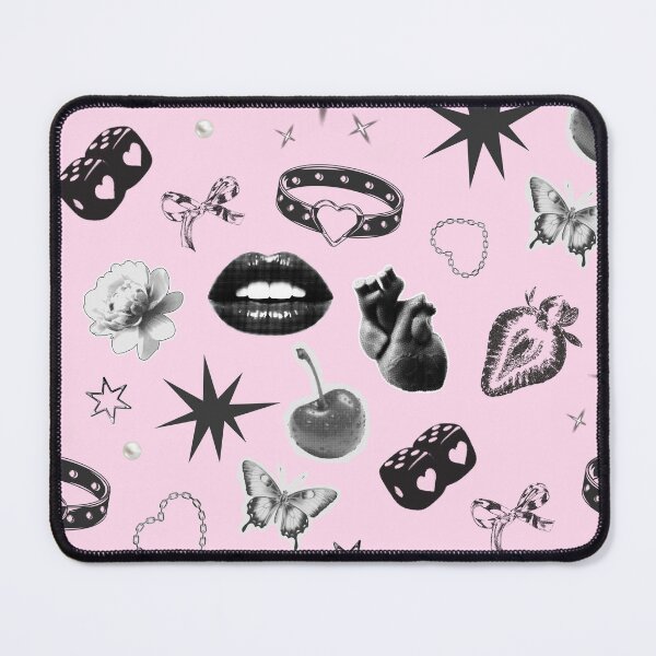 Item preview, Pink Y2K Coquette Girly Aesthetic Pattern designed and sold by jianina-alondra.