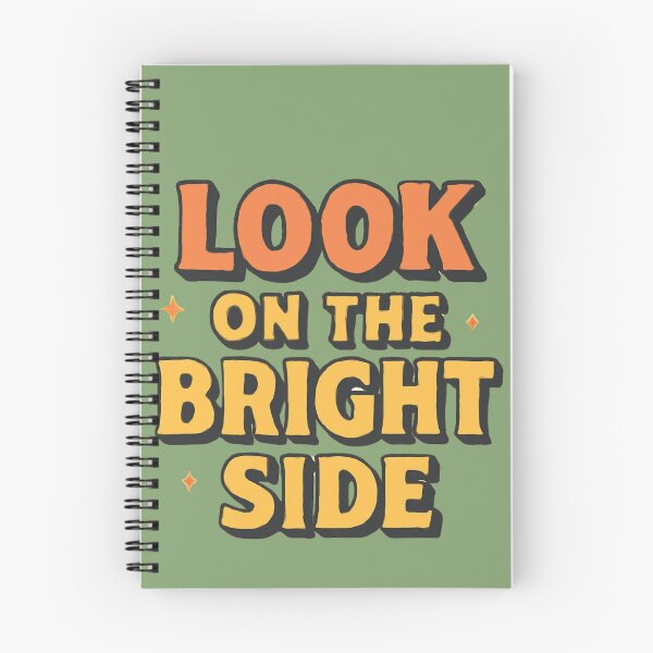 Item preview, Look on the Bright Side – Retro aRT designed and sold by GoGreenlove.