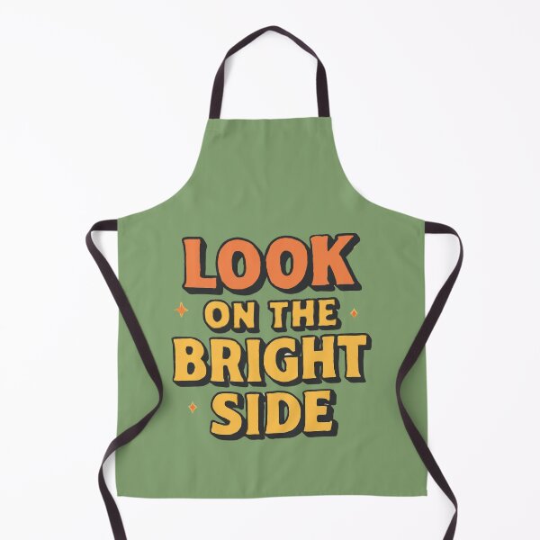 Item preview, Look on the Bright Side – Retro aRT designed and sold by GoGreenlove.