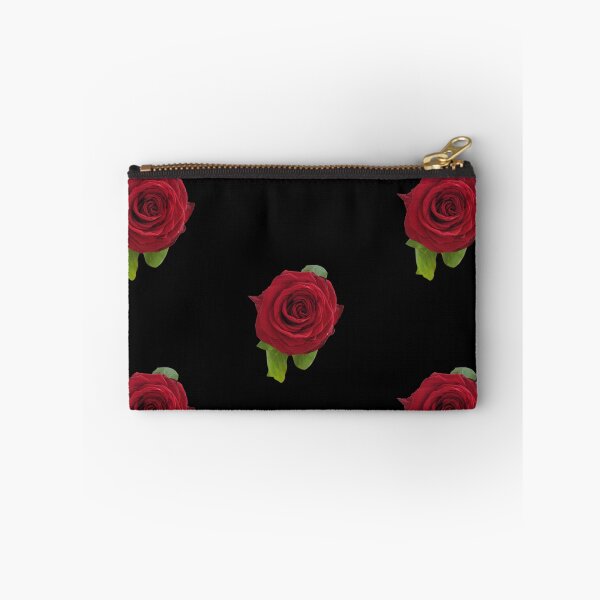 Item preview, Red Rose For Bringing Love To Oneself and The World Black Background designed and sold by BOKEbyTC.