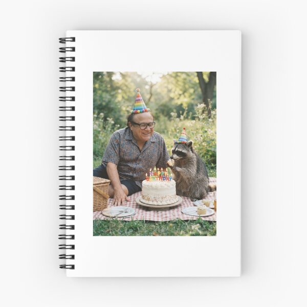 Item preview, Danny devito raccoon picnic llamas animal pet nature meme memes funny parody christmas birthday  designed and sold by CheeseBlueprint.
