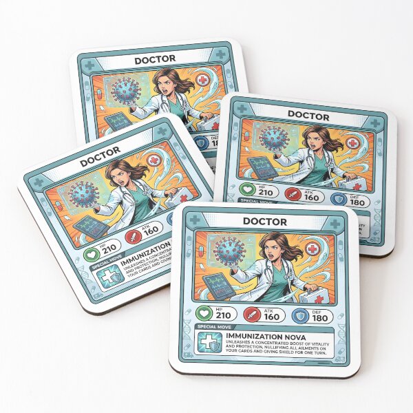 Item preview, Doctor Hero Trading Card designed and sold by DeerHouse.