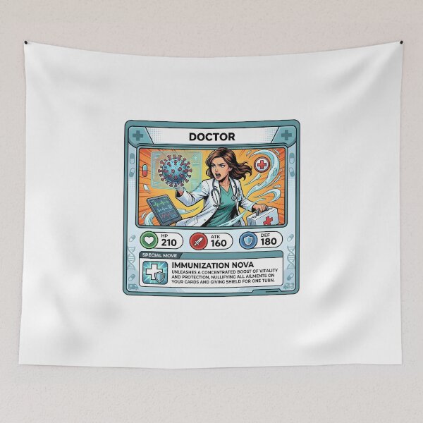 Item preview, Doctor Hero Trading Card designed and sold by DeerHouse.