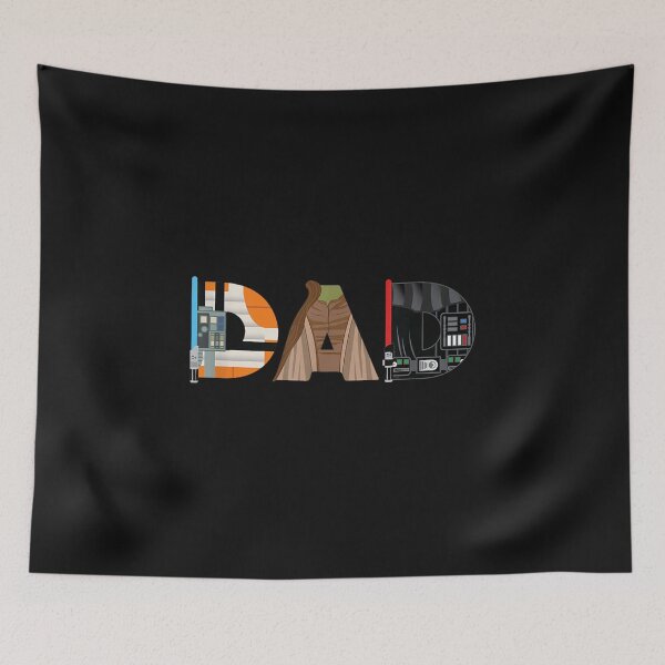 Item preview, Luke Yoda Darth Vader Dad Father's Day Birthday designed and sold by AndrewMiddleton.