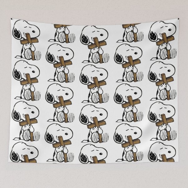 Item preview, Snoopy Holding The Cross designed and sold by PlasticandyShop.
