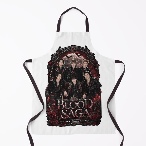 Item preview, ENHYPEN Blood Saga Tour Midnight Eclipse Graphic Sticker Art designed and sold by Valeree Store.