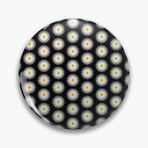 Item preview, Minimalist Daisy Flower Pattern - Aesthetic Cottagecore White Daisy designed and sold by Elżbieta  Kaps.