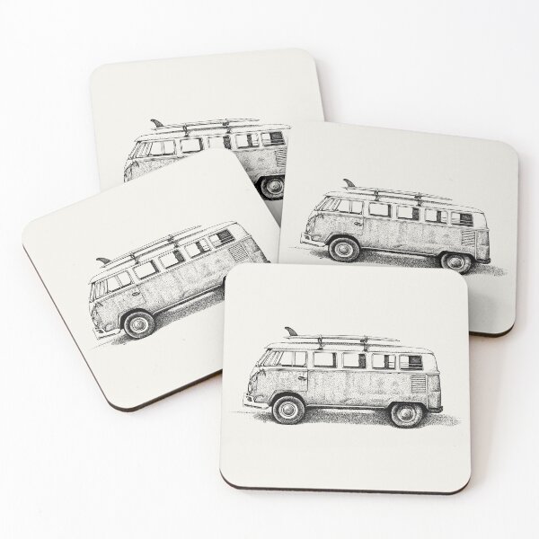 Item preview, Beach Van designed and sold by HabbyArt.