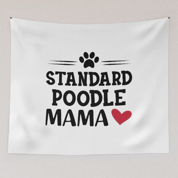 Item preview, Standard Poodle Mama Dog Lover Paw Heart Graphic designed and sold by GiaoCalonas.