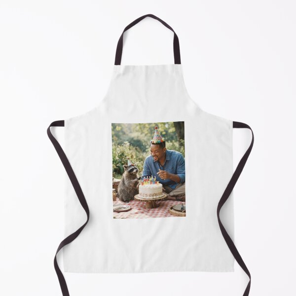 Item preview, Will smith raccoon picnic llamas animal pet nature meme memes funny parody christmas birthday designed and sold by CheeseBlueprint.