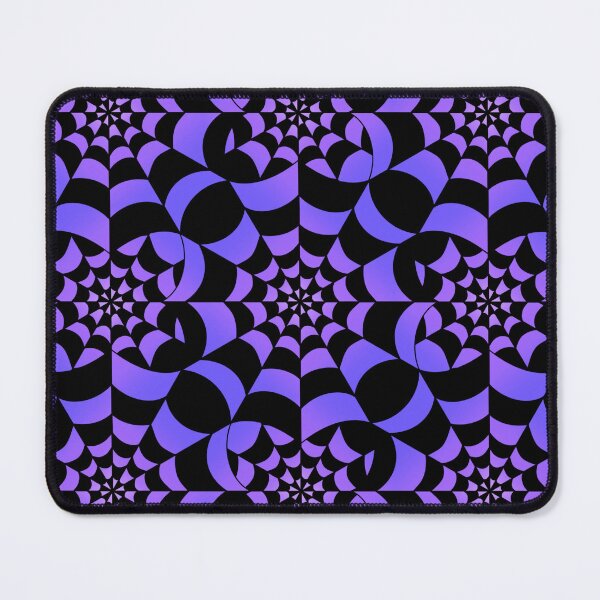 Item preview, Enchanted Web - Amethyst Spell Spider Web Halloween Pattern designed and sold by BlackthornDsign.