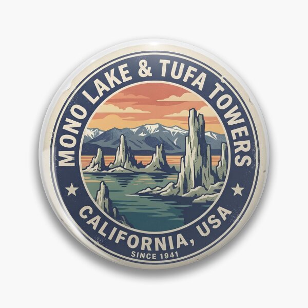Item preview, Vintage Mono Lake Tufa Towers California Desert Lake designed and sold by LittleArij.