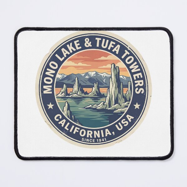 Item preview, Vintage Mono Lake Tufa Towers California Desert Lake designed and sold by LittleArij.