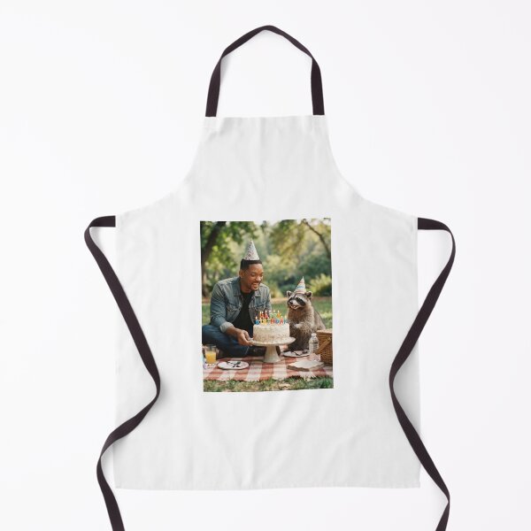 Item preview, Will smith raccoon picnic llamas animal pet nature meme memes funny parody christmas birthday designed and sold by CheeseBlueprint.