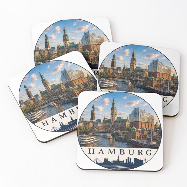 Artikelvorschau, Souvenir aus der Hamburger Hafenkulisse entworfen und verkauft von Beyond Destinations.