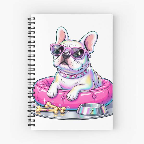 Item preview, Glam French Bulldog in Pink Pet Bed designed and sold by Anjntic436.