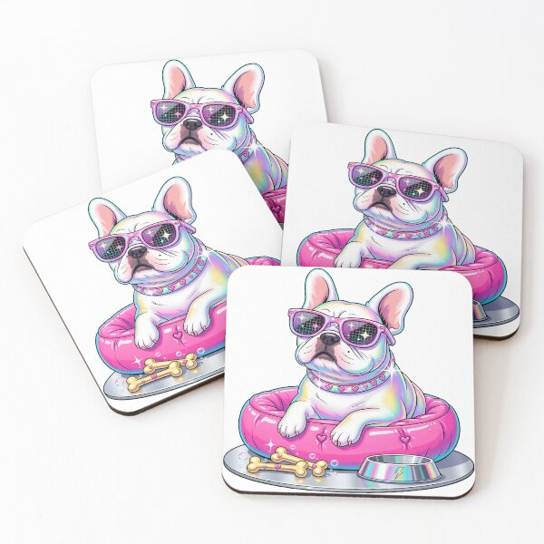 Item preview, Glam French Bulldog in Pink Pet Bed designed and sold by Anjntic436.