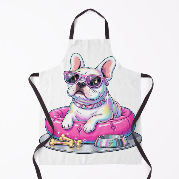 Item preview, Glam French Bulldog in Pink Pet Bed designed and sold by Anjntic436.