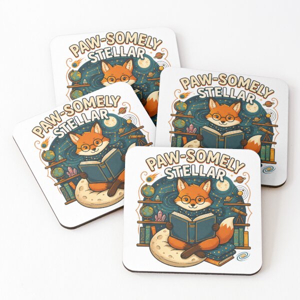 Item preview, Read Beyond the Stars – Cozy Fox Reading Space Book designed and sold by LibicoStore.