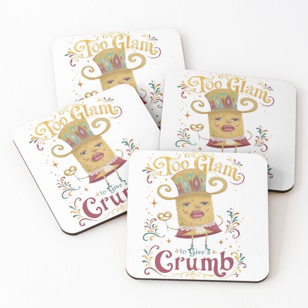 Item preview, Too Glam Funny Cookie Character designed and sold by Little Wimbly.