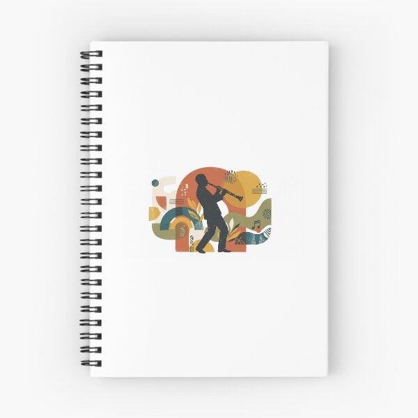 Item preview, Mid Century Jazz Clarinet - Retro Music Graphic designed and sold by MissoStudio.