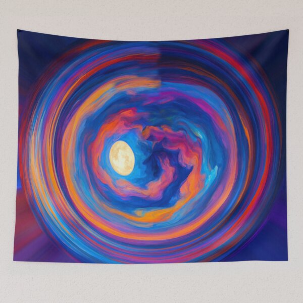 Item preview, Moon swirl of colors designed and sold by Sigtrix.