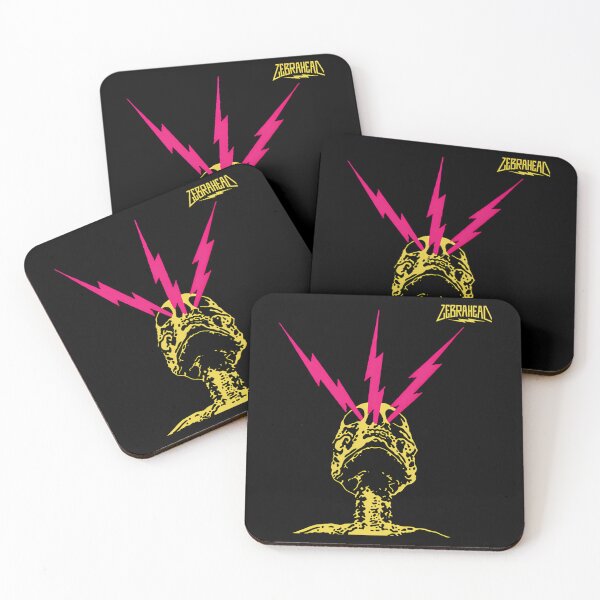 Artikelvorschau, Zebrakopfschädel mit rosa Blitzen entworfen und verkauft von DorcasAbshire.