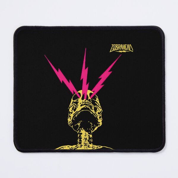 Item preview, Zebrahead Skull With Pink Lightning Bolts designed and sold by DorcasAbshire.