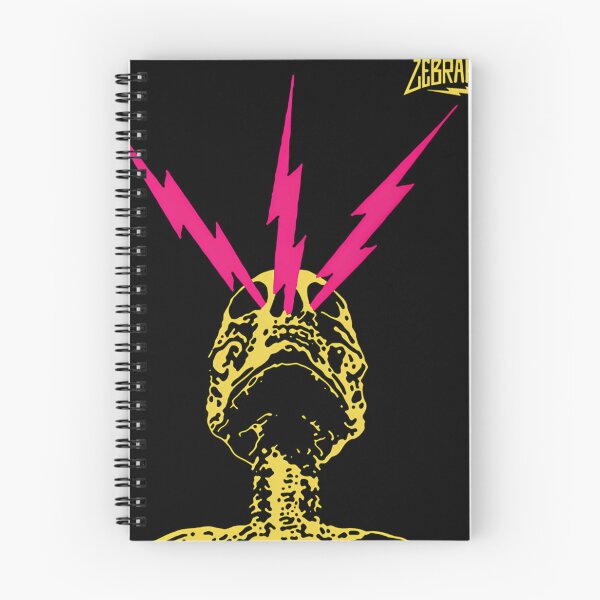 Item preview, Zebrahead Skull With Pink Lightning Bolts designed and sold by DorcasAbshire.