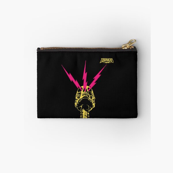 Item preview, Zebrahead Skull With Pink Lightning Bolts designed and sold by DorcasAbshire.