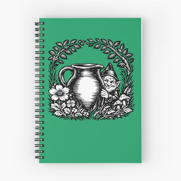 Item preview, Mischievous Leprechaun Behind the Jug designed and sold by taiche.