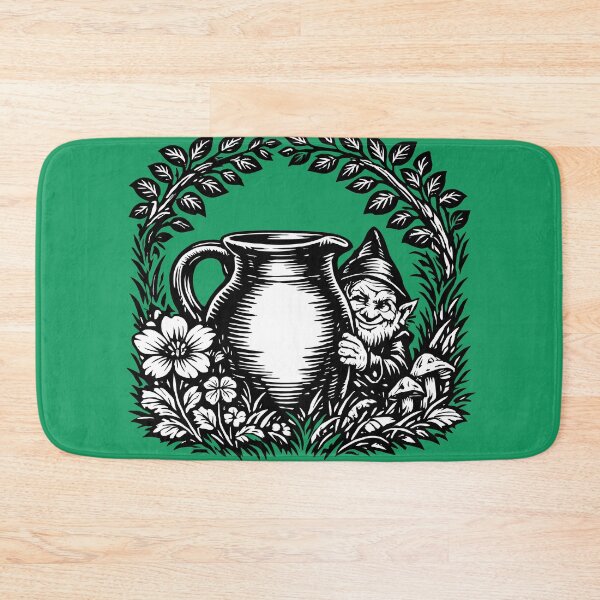 Item preview, Mischievous Leprechaun Behind the Jug designed and sold by taiche.