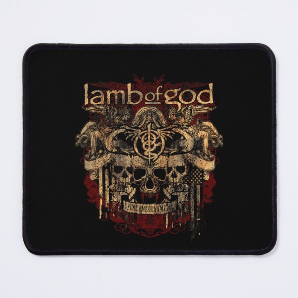 Item preview, Lamb Of God Pure American Metal Skulls Artwork designed and sold by DorcasAbshire.