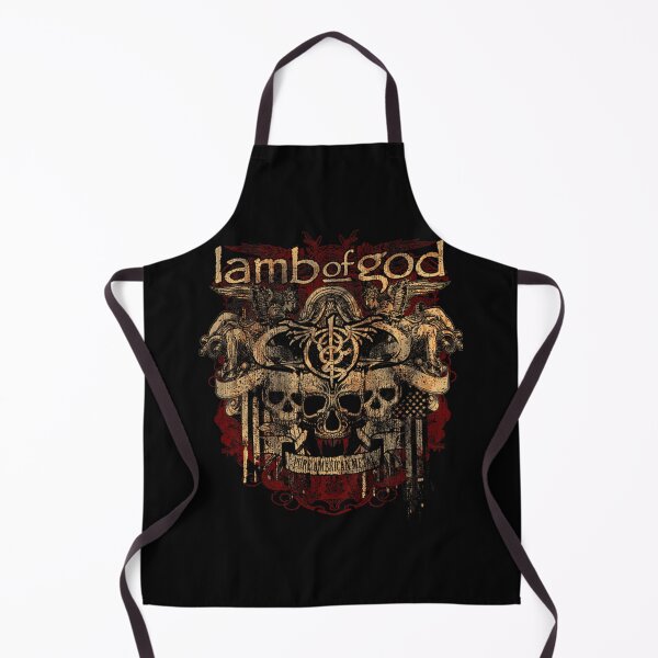 Item preview, Lamb Of God Pure American Metal Skulls Artwork designed and sold by DorcasAbshire.