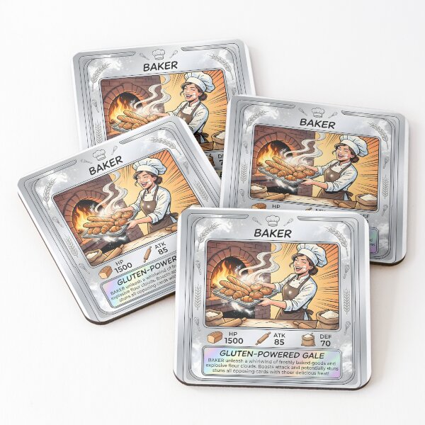 Item preview, Baker Collectible Trading Card designed and sold by DeerHouse.