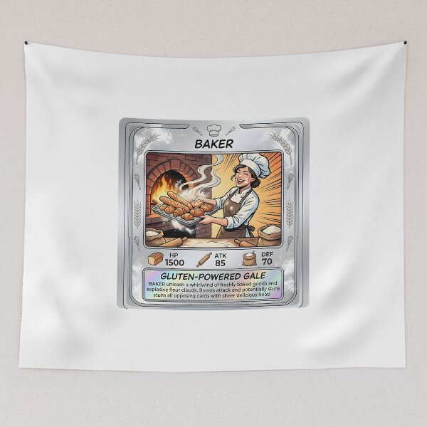 Item preview, Baker Collectible Trading Card designed and sold by DeerHouse.