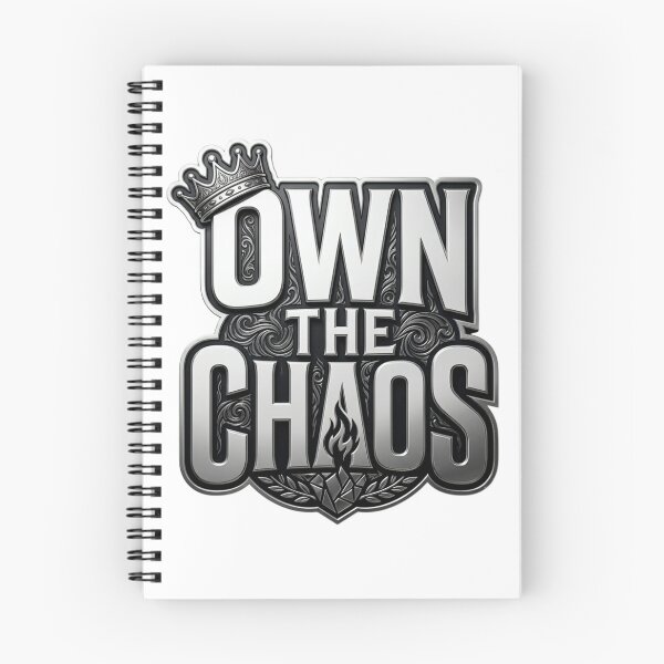 Item preview, Own the Chaos Metallic Crown designed and sold by INKRebelGraphic.