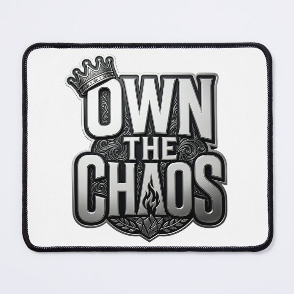 Item preview, Own the Chaos Metallic Crown designed and sold by INKRebelGraphic.