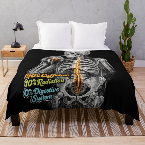 Item preview, Retro Iced Coffee Rad Tech Skeleton X-Ray designed and sold by Timeless Junction.