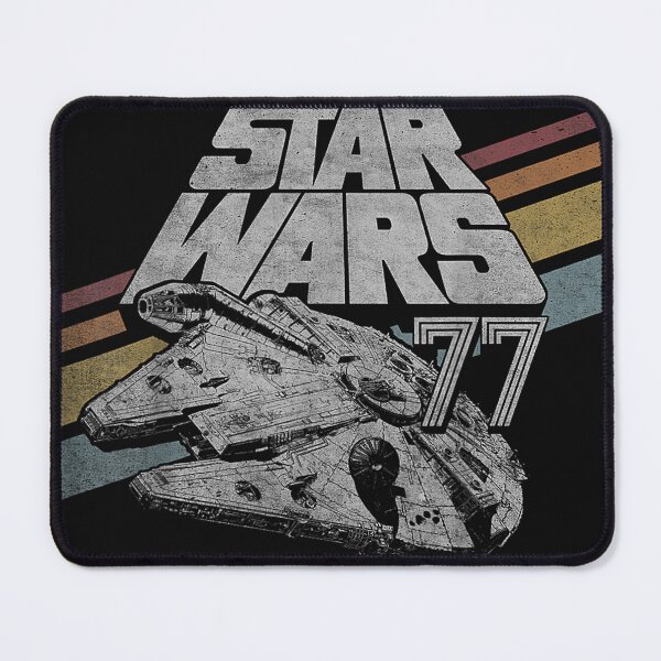 Item preview, Millennium Falcon 77 Retro Diagonal Stripe Disney+ designed and sold by AndrewMiddleton.
