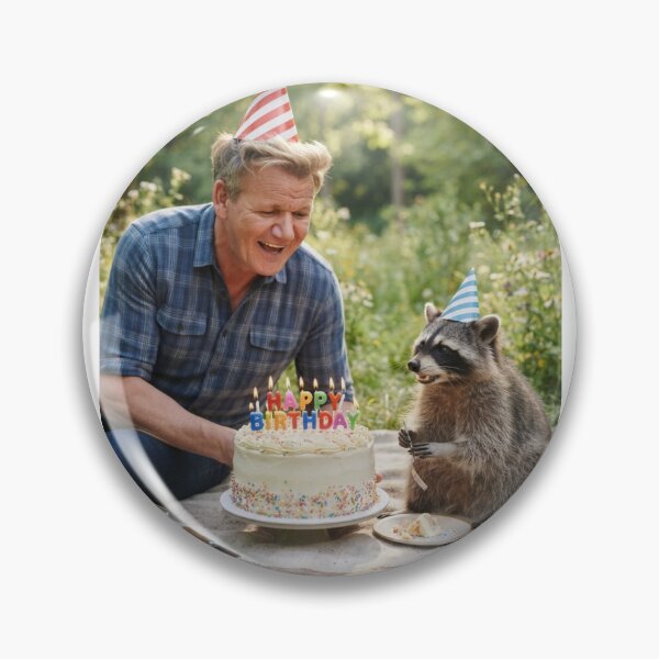 Item preview, Gordon ramsay raccoon picnic raccoons animal pet nature meme memes funny parody christmas birthday  designed and sold by CheeseBlueprint.
