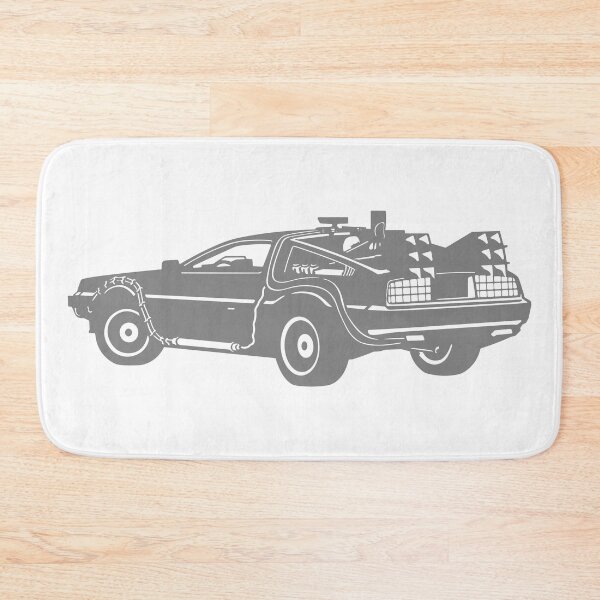 Item preview, Vintage Car Classic Delorean Art Gray designed and sold by PrintCarClub.