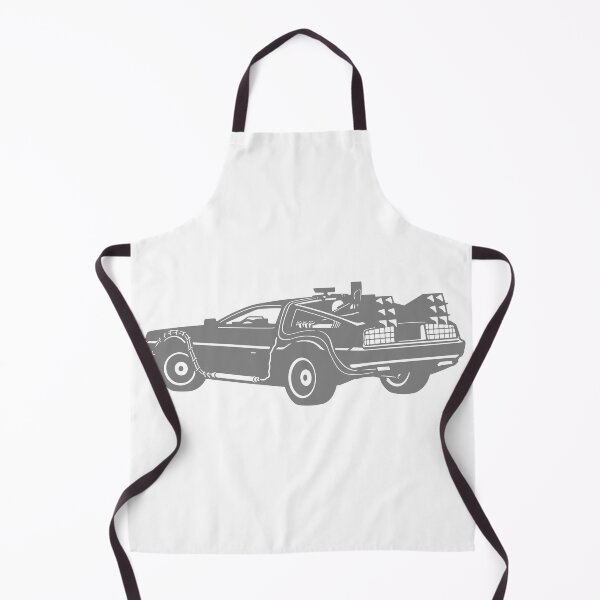 Item preview, Vintage Car Classic Delorean Art Gray designed and sold by PrintCarClub.