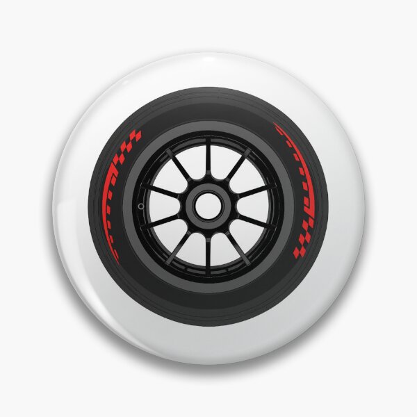 Item preview, Red Soft F1 Tyre designed and sold by PitWallArt.