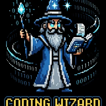 Artwork thumbnail, Coding Wizard Pixel Fantasy Coder by Inquisitor8201