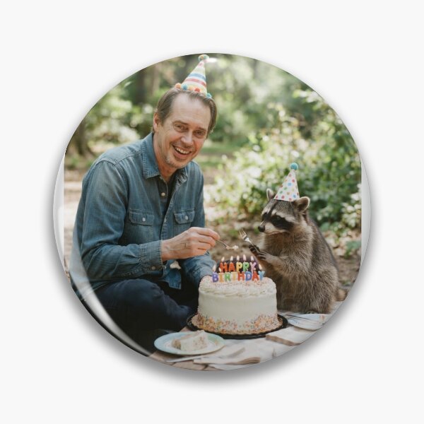 Item preview, Steve buscemi raccoon picnic raccoons animal pet nature meme memes funny parody christmas birthday  designed and sold by CheeseBlueprint.