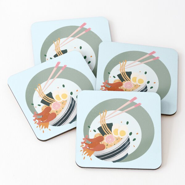 Item preview, Ramen retro bubble badge designed and sold by Home Cyn Home.