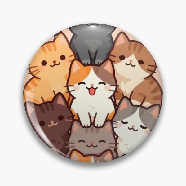 Item preview, Cute Cute Kitties Stack - Kawaii Cats & Kittens Cute Animal Pattern designed and sold by BLUESKY11a.